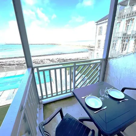 421 Face A L'ocean Avec Piscine,acces Apartment *